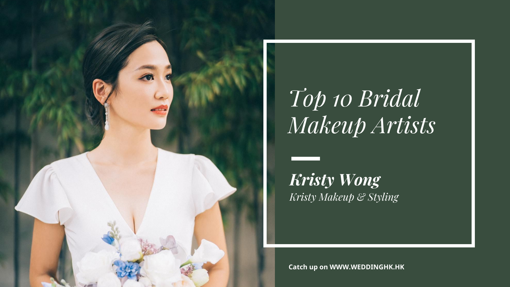 Top 10 Bridal Makeup Artists 2021 Kristy Wong Kristy Makeup Styling